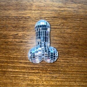 Silver Disco Ball Decor